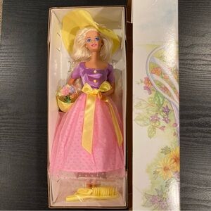 BARBIE Vintage NRFB Barbie Avon spec edition 1st in series Spring Blossom Barbie